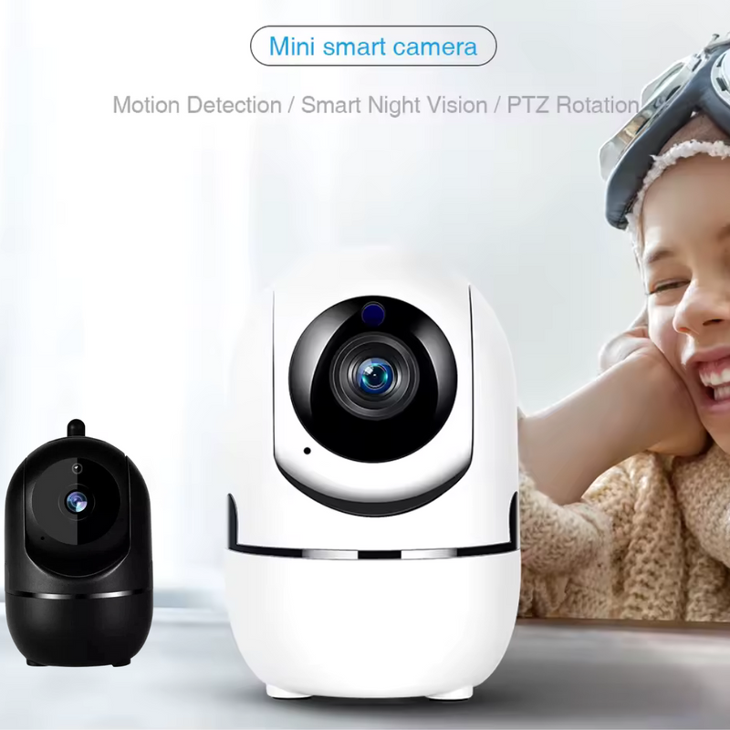 Mini Câmera espiã e babá eletrônica.