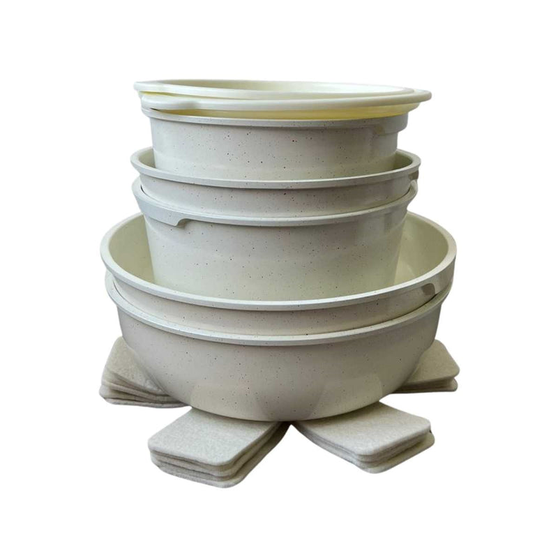 Conjunto Panela com 21 Peças com Cabo Removível CDC