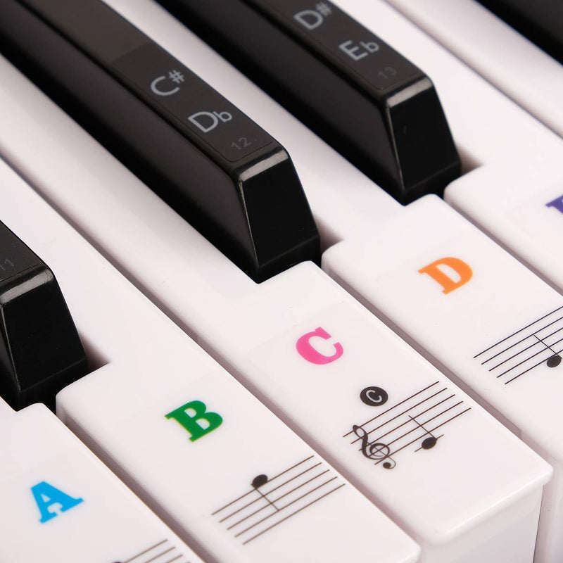 Piano Key - Kit de Adesivos para Teclas de Piano