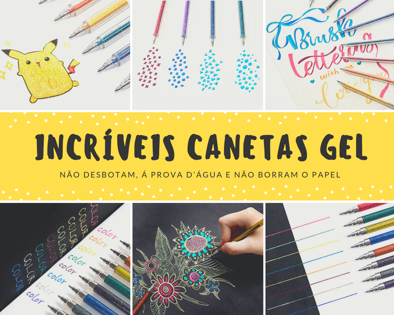 Unleash The Sparkle - Kit de Canetas Gel