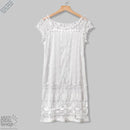 Vestido Curto Renda Boho