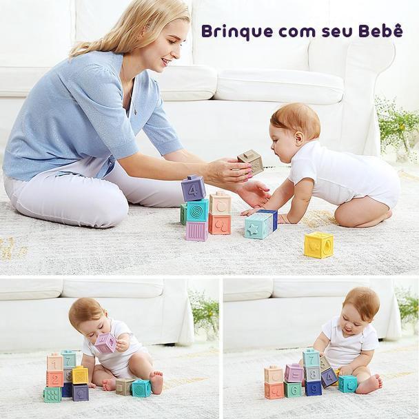 3D Blocks - Novos Blocos de Montar para Bebês