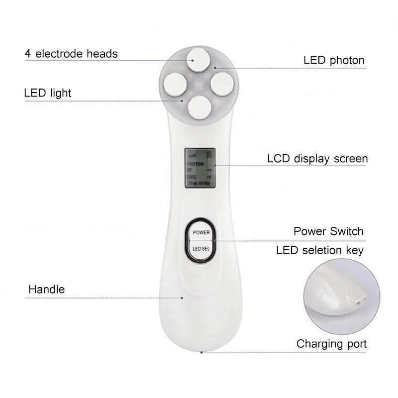 Aparelho Tratamento Facial Fototerapia Led -