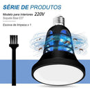 Trap the Zap - Lâmpada LED Mosquiteira 2 em 1