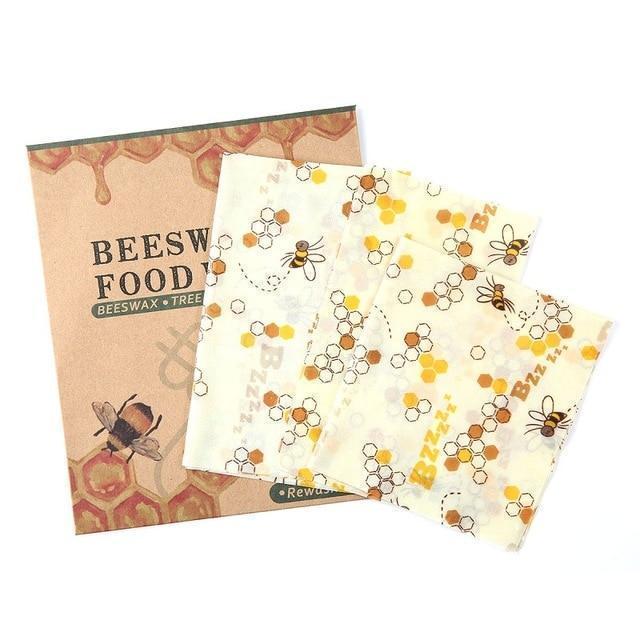 BEEFresh - Toalhas para Embrulhar Alimentos (Kit 3 peças)